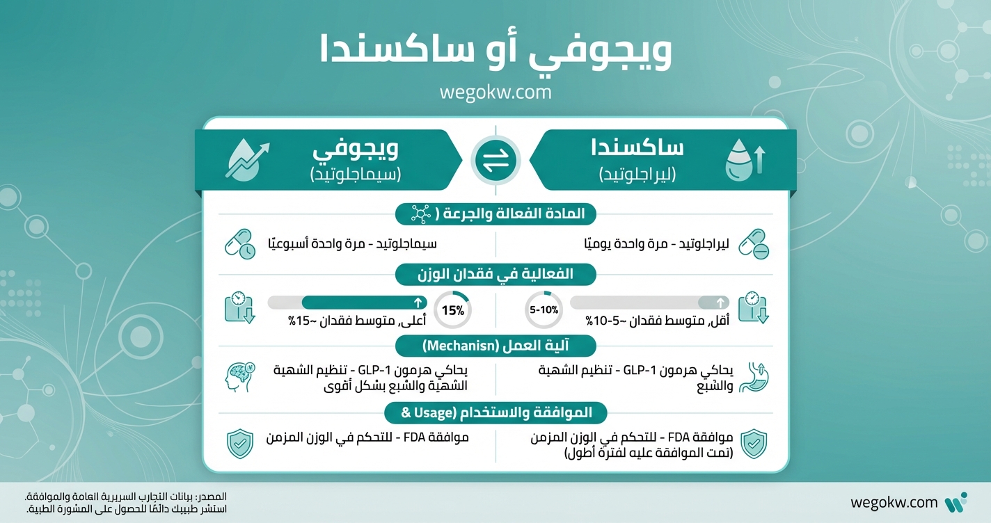 إبرة ويجوفي أو ساكسندا: ما الفرق وأيهما الأفضل لك؟