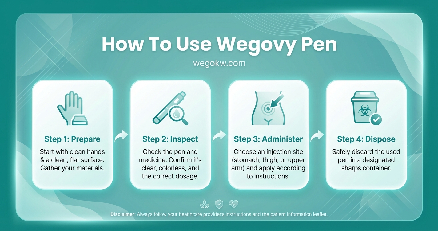 How to Use the Wegovy FlexTouch Pen: A Step-by-Step Guide