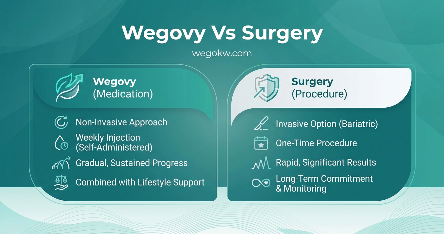 Wegovy vs. Bariatric Surgery: Which is Right for You?